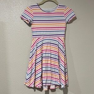 Jumping Beans Colorful Striped Kids Dress